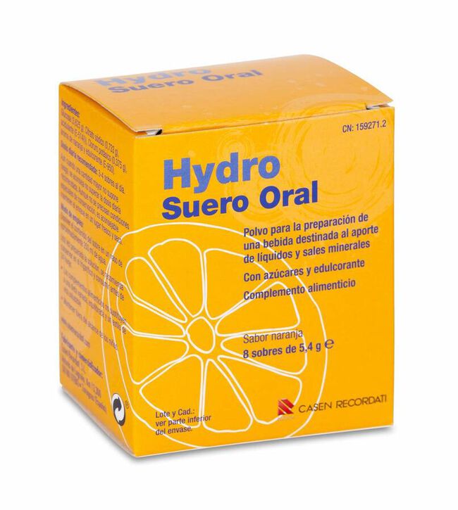 Hydro Suero Oral, 8 Sobres
