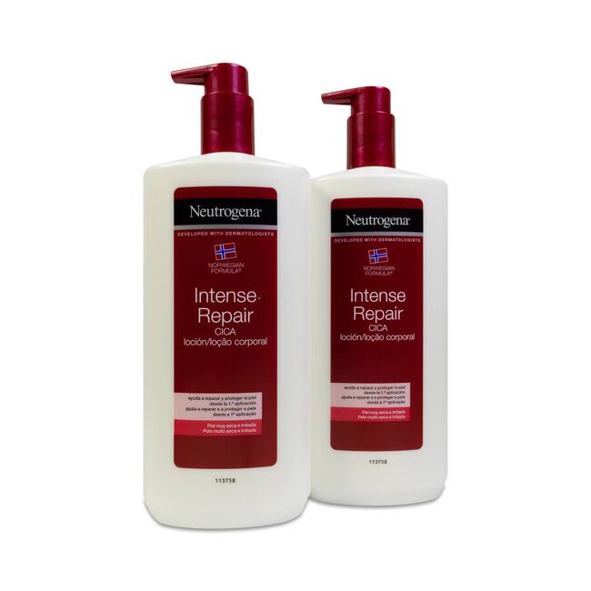 Duplo Neutrogena Loción Corporal Reparación Intensa Piel Muy Seca, 2 uds