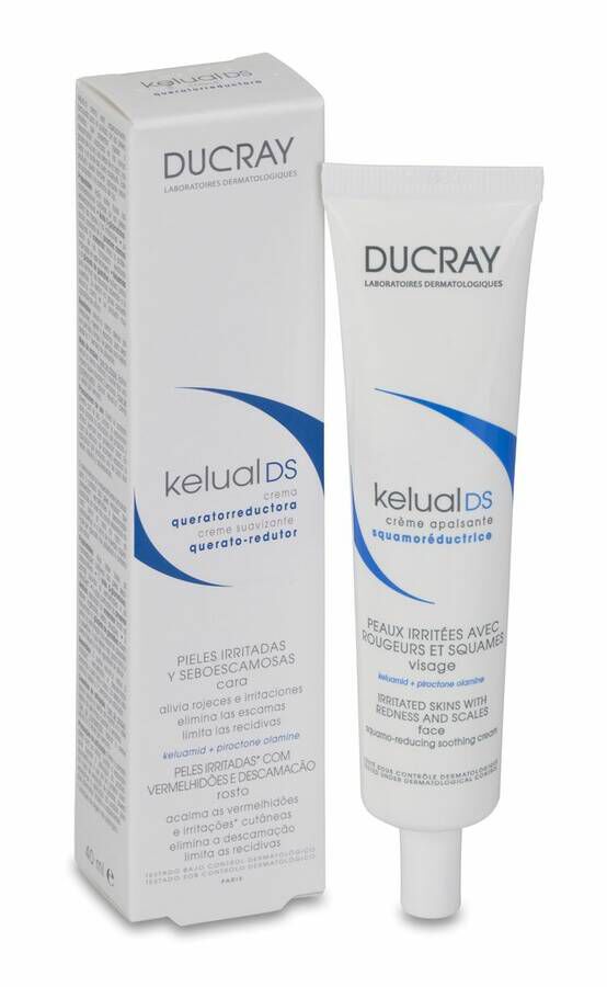 Ducray Kelual DS Crema Queratorreductora Anti-recidivas, 40 ml