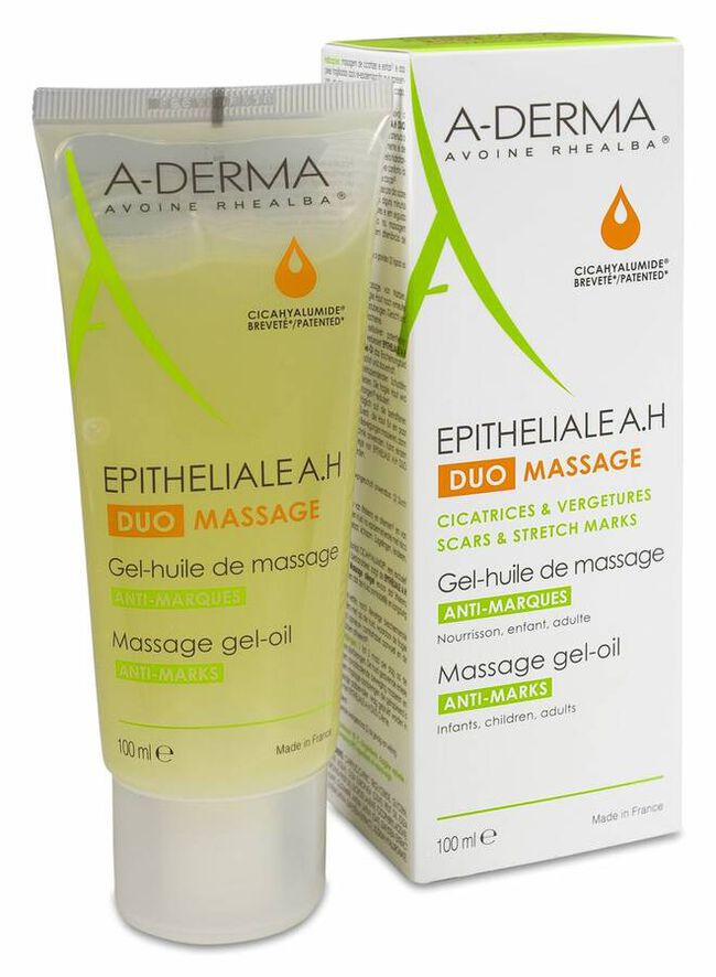 A-Derma Epitheliale AH Duo Gel-Aceite de Masaje, 100 ml