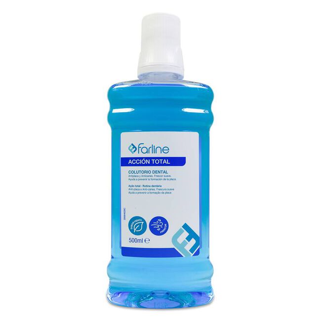 Farline Colutorio Dental Frescor, 500 ml
