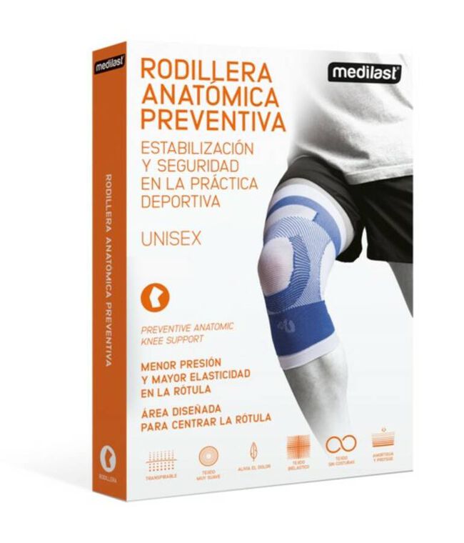 Medilast New Concepts Rodillera Preventiva Talla S, 1 Ud