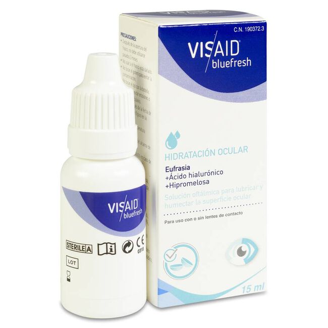 Visaid Bluefresh Hidratación Ocular, 15 ml