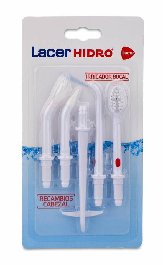 Lacer Hidro Recambio Cabezales, 5 Uds