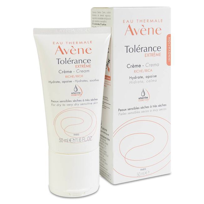 Avène Tolerance Extreme Crema Piel Hipersensible y Alérgica, 50 ml