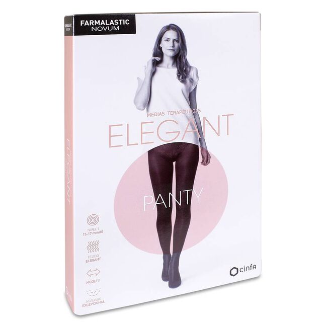 Farmalastic Novum Elegant Panty Talla 5 Canela, 1 Unidad