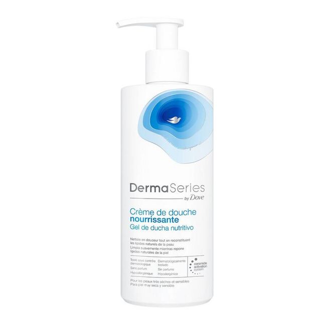Dove Dermaseries Gel Ducha Nutritivo, 400 ml
