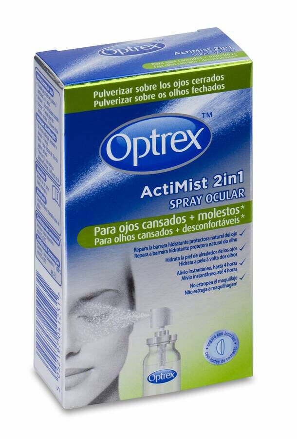 Optrex Actimist Ojos Cansados Spray, 10 ml