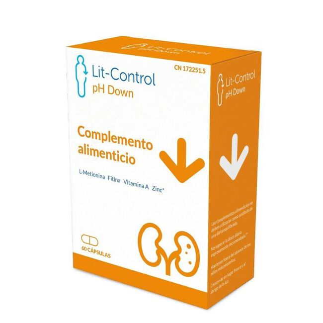 Lit Control pH Down, 60 Cápsulas