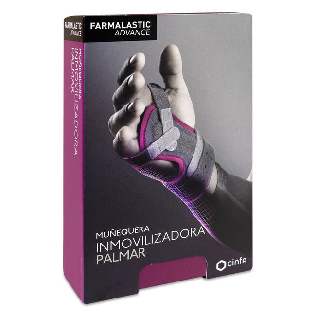 Farmalastic Advance Muñequera Inmovilizadora Palmar Talla 2, 1 ud