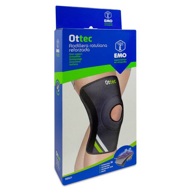 Emo Rodillera Rotuliana Ottec RD521 L, 1 Unidad