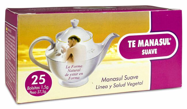 Manasul Té Suave, 25 Bolsas