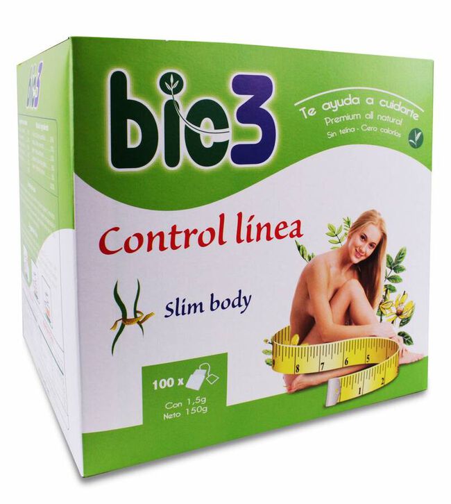 Bie3 Té Control Línea, 100 Bolsas