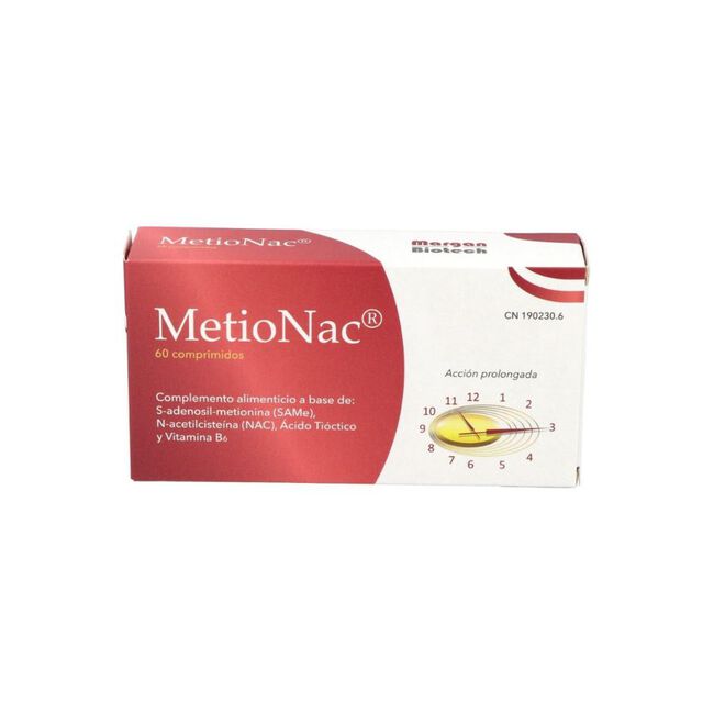 Morgan Biotech Metionac, 60 comprimidos