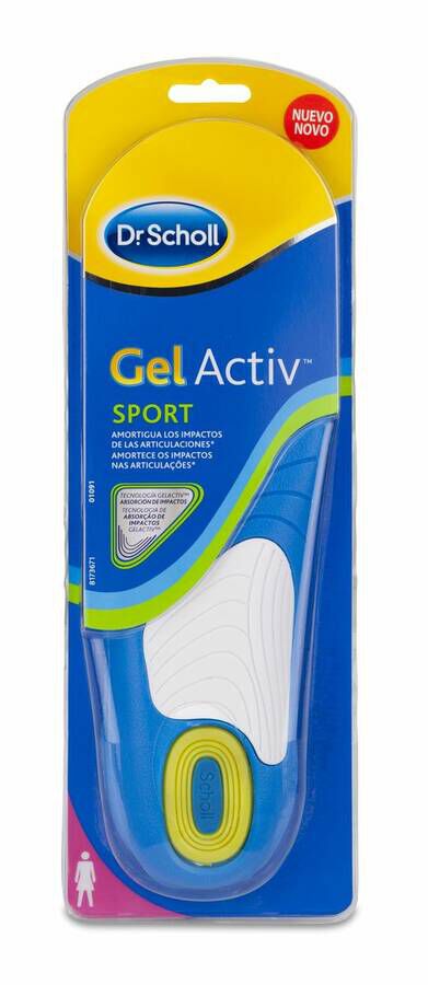 Scholl Gelactiv Sport Mujer, 1 Par