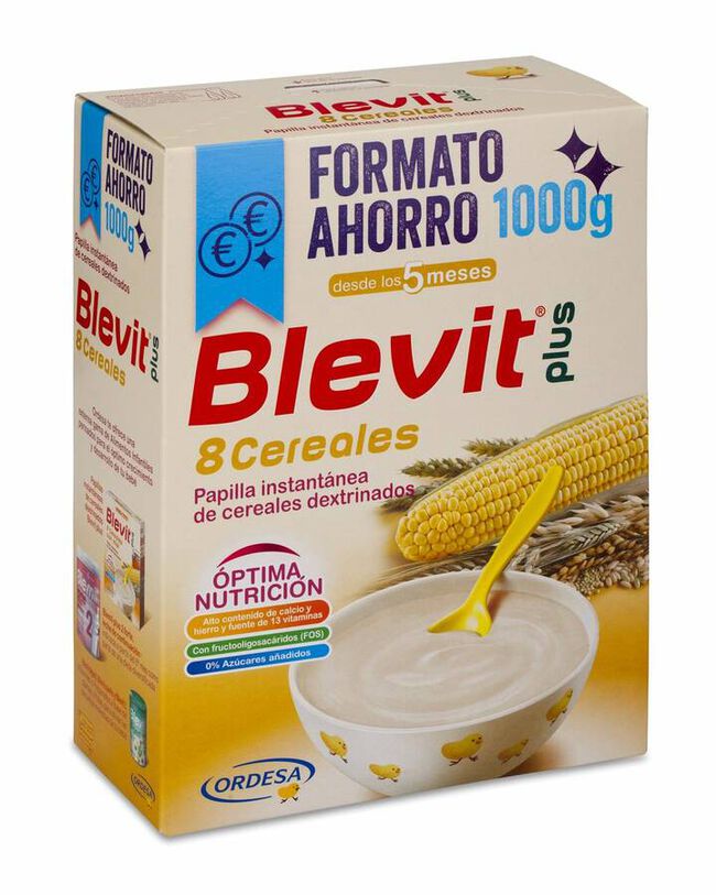 Blevit Plus 8 Cereales, 1000 g