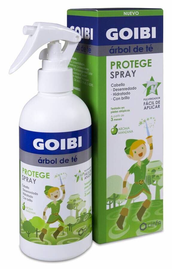 Goibi Árbol de Té Spray Protege Aroma Manzana, 250 ml