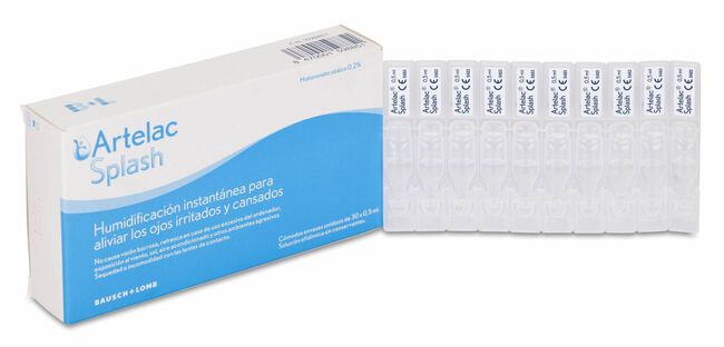 Artelac Splash Envases Unidosis, 30 Uds