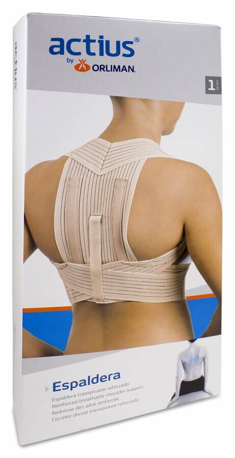Actius Espaldera Transpirable Reforzada Talla 3, 1 Ud