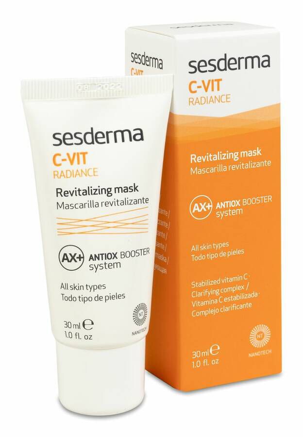 Sesderma C-Vit Radiance Mascarilla Facial Revitalizante, 30 ml