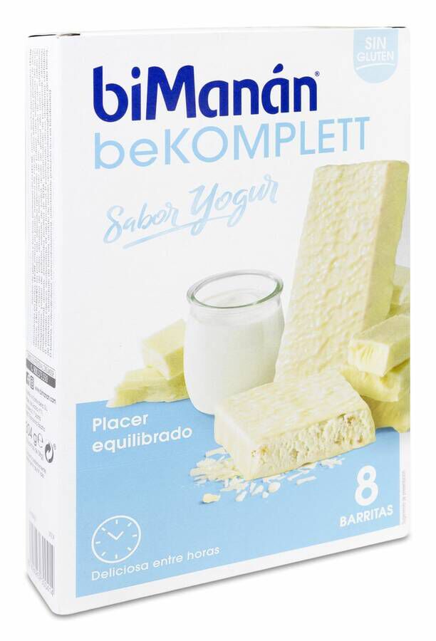 biManán beKomplett Yogur, 8 Uds