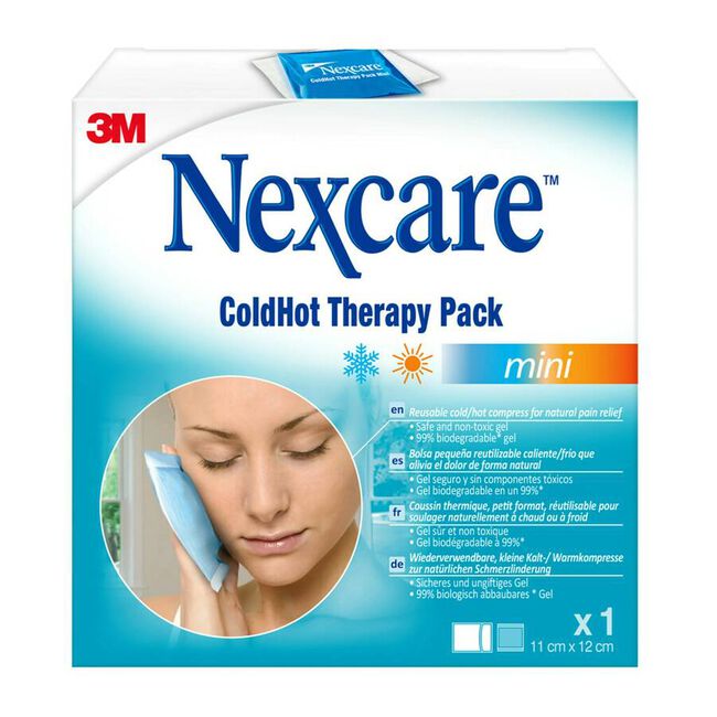 Nexcare Cold-Hot Bolsa de Frío/Calor Mini 10X10 cm, 1 Ud