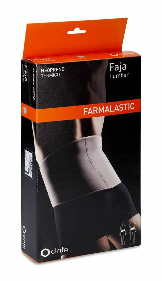 Farmalastic Faja Lumbar Neopreno Talla 2, 1 Ud