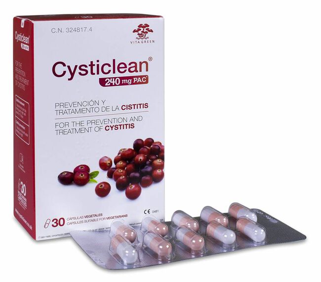 Cysticlean 240 mg PAC, 30 Cápsulas