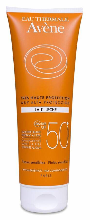 Avène Solar Leche Adulto SPF 50+, 250 ml