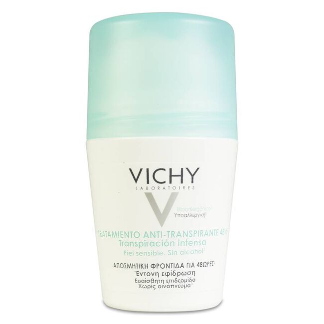 Vichy Tratamiento Antitranspirante Eficacia 48 H Roll-on, 50 ml