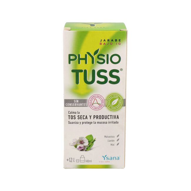 Ysana PhysioTuss Bajo Índice Glucémico, 140 ml