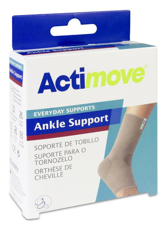 Actimove Tobillera Elástica Talla S, 1 Unidad