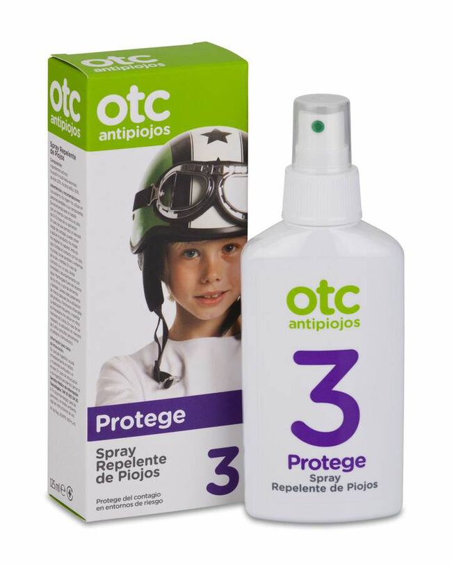 Otc Antipiojos Spray Repelente, 125 ml