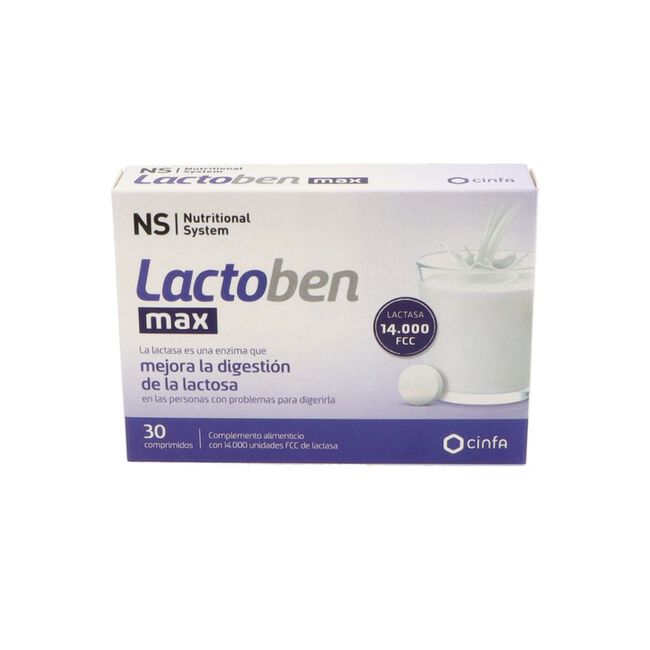 NS Lactoben Max, 30 comprimidos