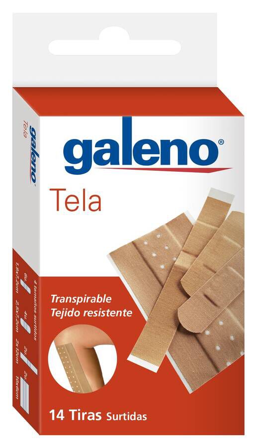 Galeno Tiras de Tela Surtidas, 14 Uds