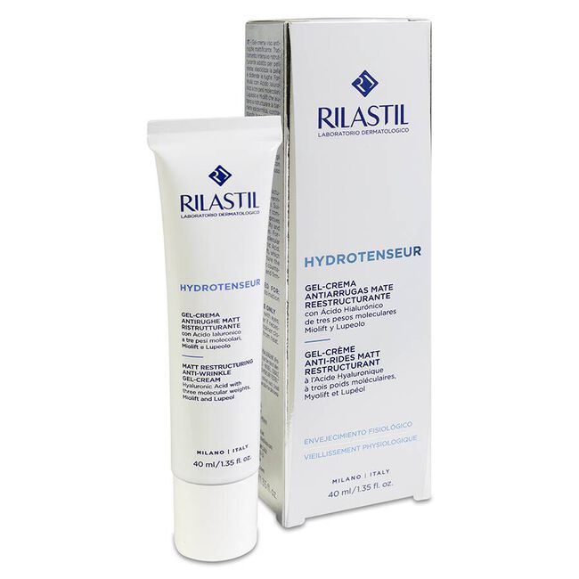 imagen de Rilastil Hydrotenseur Gel Crema Antiarrugas Mate, 40 ml