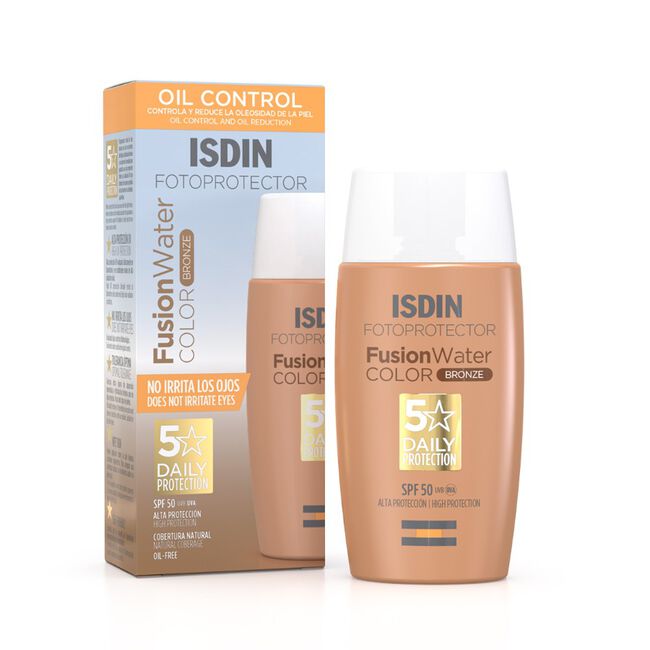 Fotoprotector Isdin Fusion Water Color Bronze SPF 50, 50 ml 