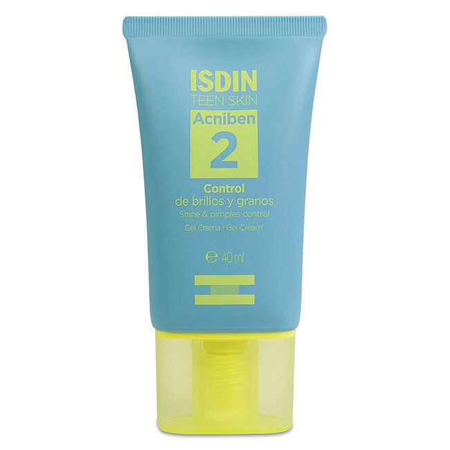 Isdin Acniben Gel-Crema Control de Brillos y Granos, 40 ml