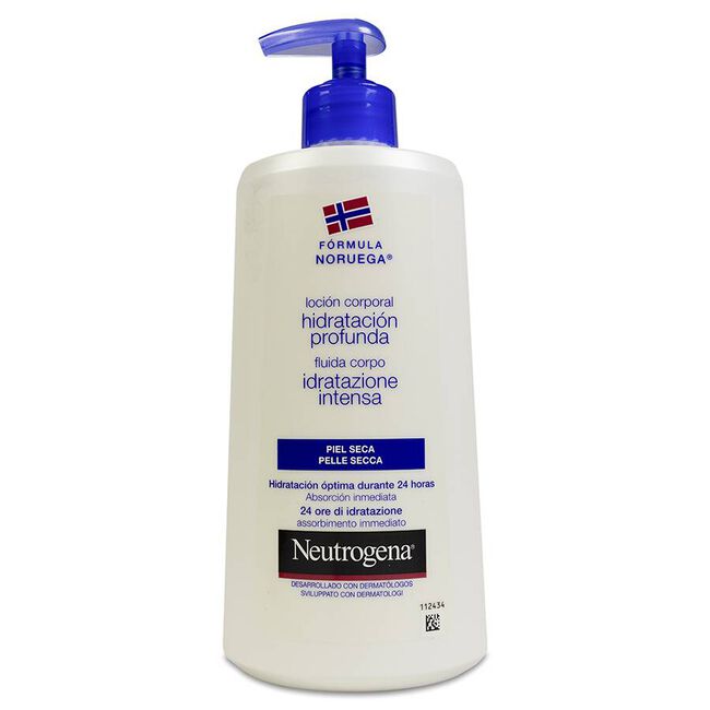 Neutrogena Fórmula Noruega Hidratación Profunda Loción Corporal Piel Seca, 400 ml