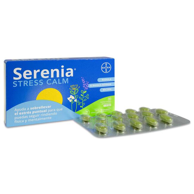 Bayer Serenia Stress Calm, 30 Comprimidos