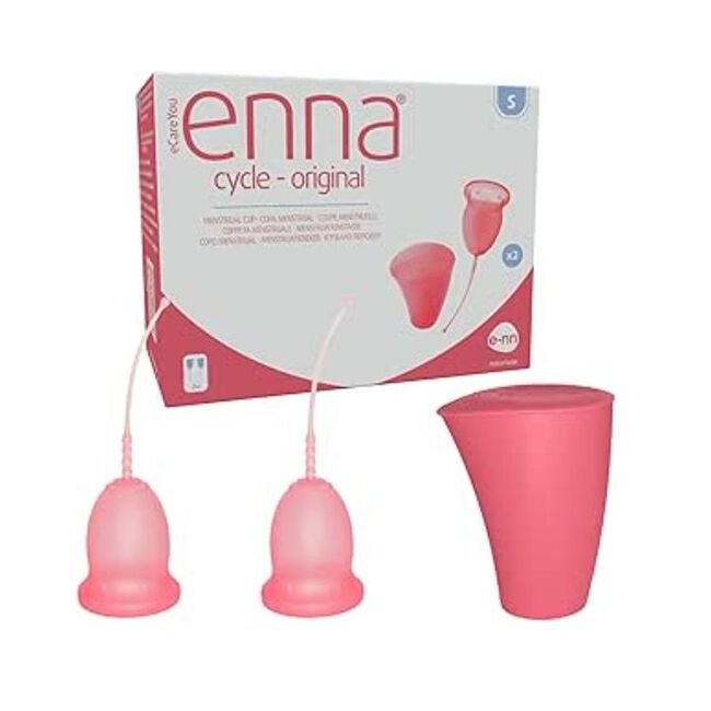 Enna Cycle Copa Menstrual Talla M, 2 Unidades