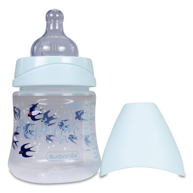 Suavinex Biber&oacute;n Tetina 3 Posiciones de Silicona, 1 Ud