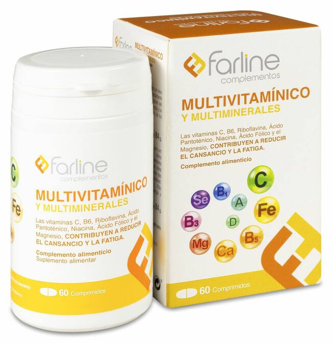 Farline Multivitamínico, 60 Comprimidos
