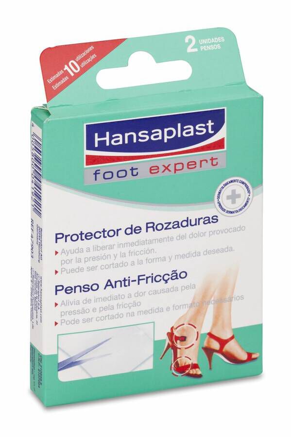 Hansaplast Apósito Antipresión Talla Única, 2 Uds