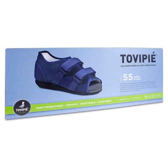 Tovipié Sandalia Post-Operatorio Azul Talla M Modelo 55,  1 ud