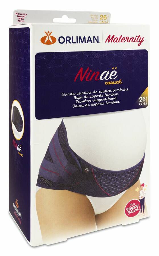 Orliman Faja Soporte Lumbar H26 OMT601, 1 Unidad