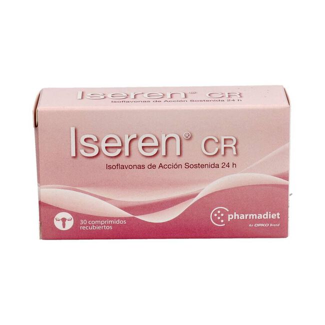 Iseren Isoflavonas de Acción Sostenida, 30 Comprimidos