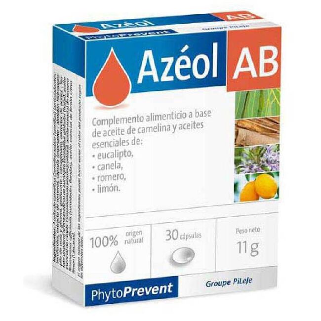 Azeol AB, 30 cápsulas