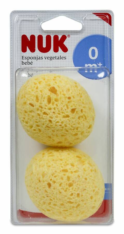 Nuk Esponja Vegetal, 2 Uds