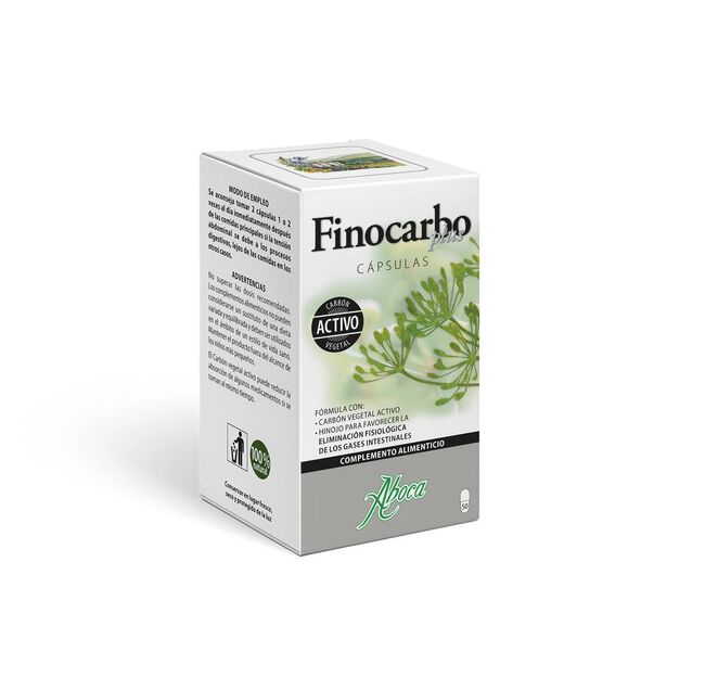 Aboca Finocarbo Plus Hinojo 500 mg, 50 Cápsulas